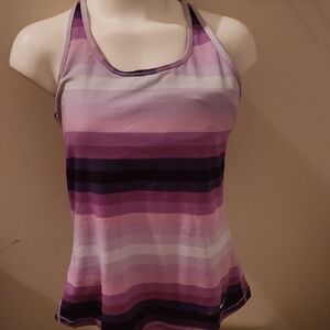 Nike Striped Purple Women's Top